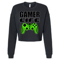 Gamer Life Cropped Pullover Crew