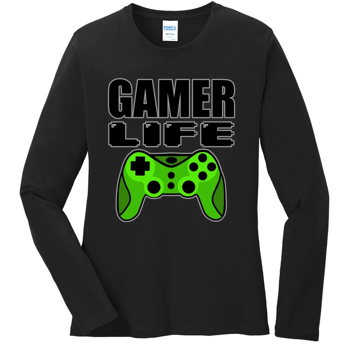 Gamer Life Ladies Long Sleeve Shirt