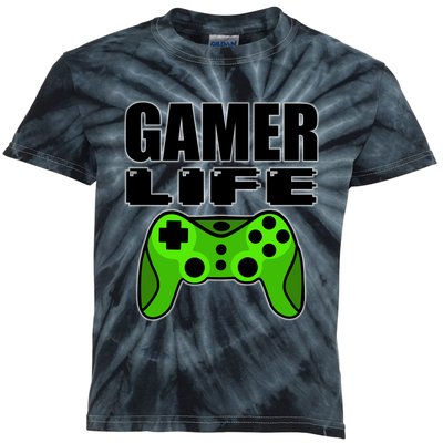 Gamer Life Kids Tie-Dye T-Shirt