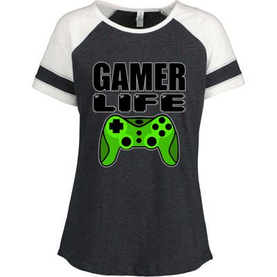 Gamer Life Enza Ladies Jersey Colorblock Tee