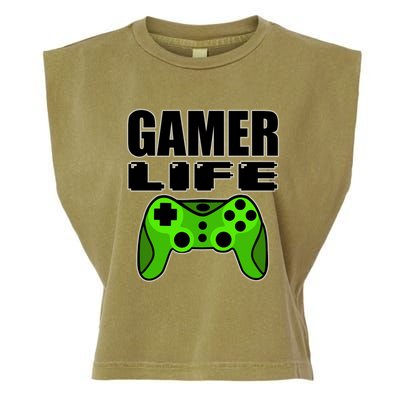 Gamer Life Garment-Dyed Women's Muscle Tee