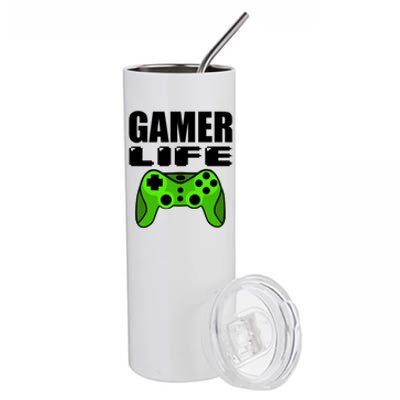 Gamer Life Stainless Steel Tumbler