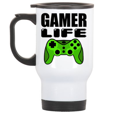 Gamer Life Stainless Steel Travel Mug