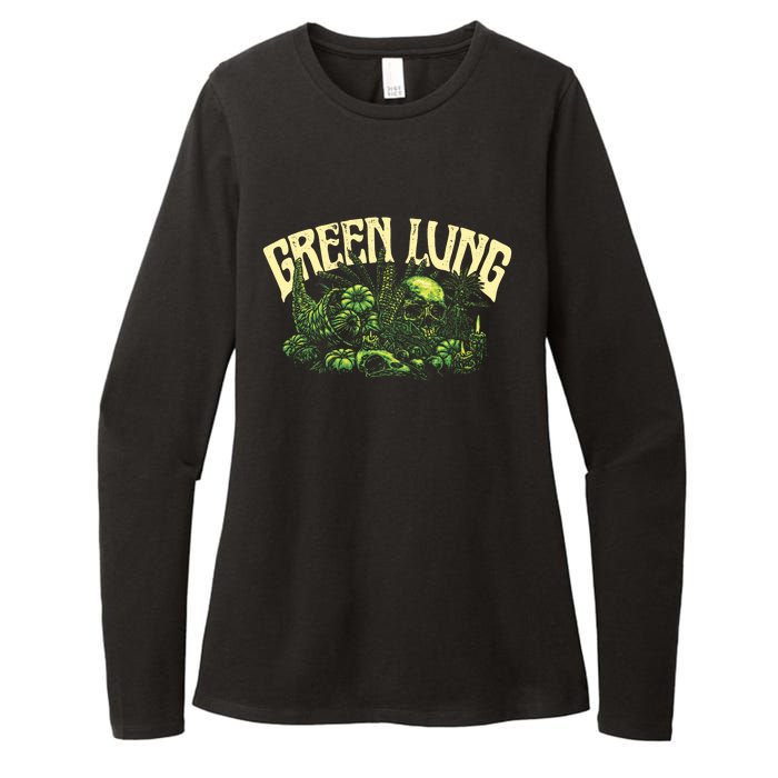 Green Lung Harvest Womens CVC Long Sleeve Shirt