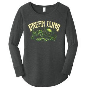 Green Lung Harvest Women's Perfect Tri Tunic Long Sleeve Shirt