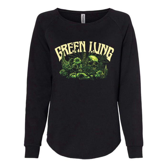 Green Lung Harvest Womens California Wash Sweatshirt