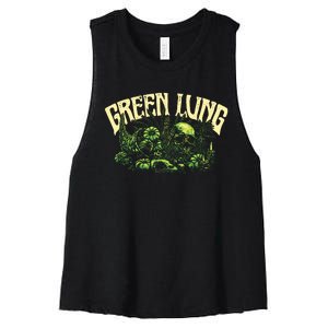 Green Lung Harvest Women's Racerback Cropped Tank