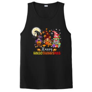 Gnomes Lover Halloween Merry Christmas Happy Hallothanksmas Gift PosiCharge Competitor Tank