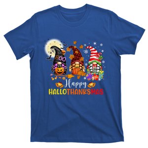 Gnomes Lover Halloween Merry Christmas Happy Hallothanksmas Gift T-Shirt