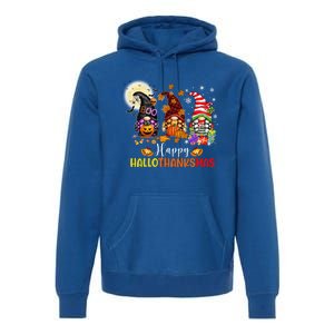 Gnomes Lover Halloween Merry Christmas Happy Hallothanksmas Gift Premium Hoodie