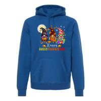 Gnomes Lover Halloween Merry Christmas Happy Hallothanksmas Gift Premium Hoodie