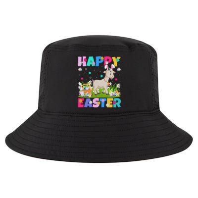 Goat Lover Happy Easter Bunny Goat Easter Sunday Gift Cool Comfort Performance Bucket Hat