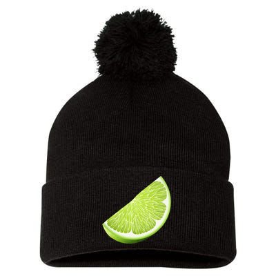 Green Lime Halloween Costume Group Funny Lime Slice Lovers Pom Pom 12in Knit Beanie