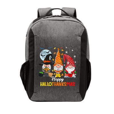 Gnomes Lover Halloween Merry Christmas Happy Hallothanksmas Vector Backpack