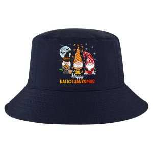 Gnomes Lover Halloween Merry Christmas Happy Hallothanksmas Cool Comfort Performance Bucket Hat