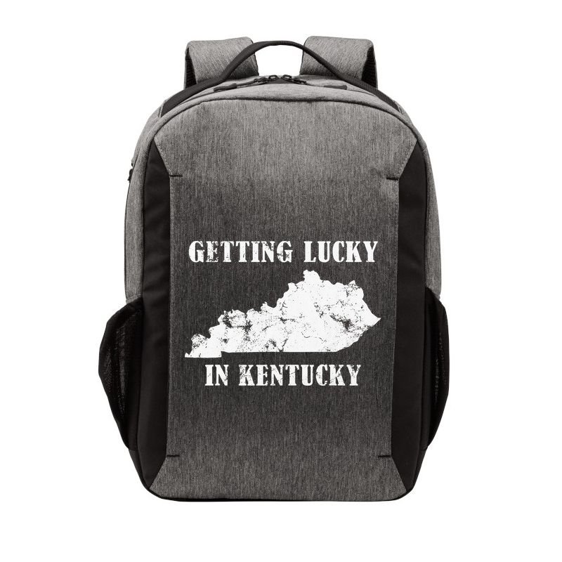 Getting Lucky In Kentucky Distressed Kentucky Vector Backpack