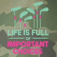 Gradient Life Is Full Of Important Choices Legacy Tie Dye Trucker Hat