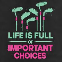 Gradient Life Is Full Of Important Choices Beanie