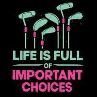 Gradient Life Is Full Of Important Choices Toddler Sweatshirt
