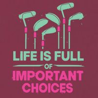 Gradient Life Is Full Of Important Choices 16oz Travel Tumbler