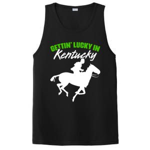 Getting Lucky In Kentucky Horse Racing Derby Horse Lovers Gift PosiCharge Competitor Tank