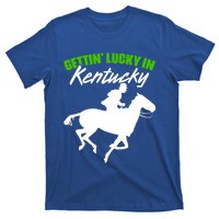 Getting Lucky In Kentucky Horse Racing Derby Horse Lovers Gift T-Shirt