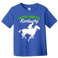 Getting Lucky In Kentucky Horse Racing Derby Horse Lovers Gift Toddler T-Shirt