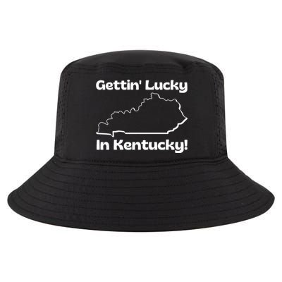 Gettin Lucky In Kentucky! School Of Rock Classic Graphic Cool Comfort Performance Bucket Hat
