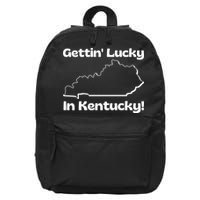 Gettin Lucky In Kentucky! School Of Rock Classic Graphic 16 in Basic Backpack