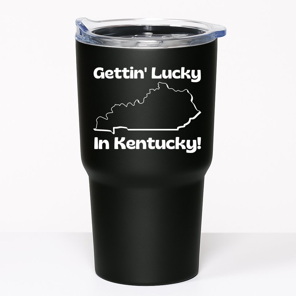 Gettin Lucky In Kentucky! School Of Rock Classic Graphic Tumbler
