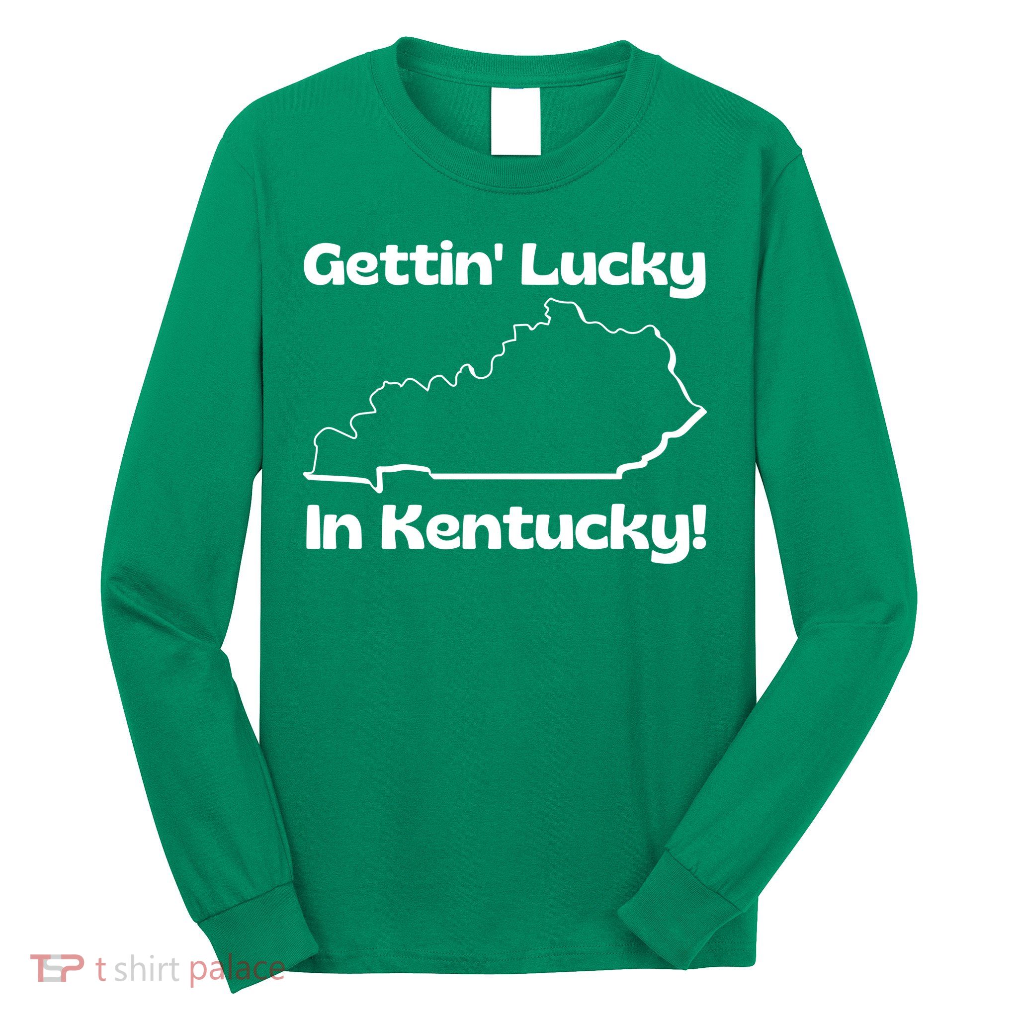 Gettin Lucky In Kentucky! School Of Rock Classic Graphic Long Sleeve Shirt