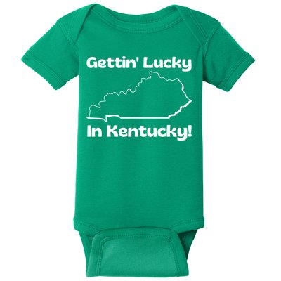 Gettin Lucky In Kentucky! School Of Rock Classic Graphic Baby Bodysuit