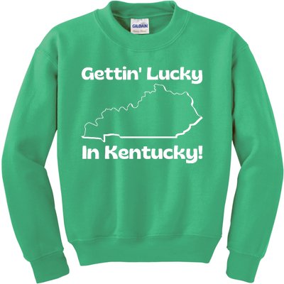 Gettin Lucky In Kentucky! School Of Rock Classic Graphic Kids Sweatshirt