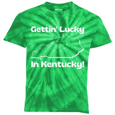 Gettin Lucky In Kentucky! School Of Rock Classic Graphic Kids Tie-Dye T-Shirt