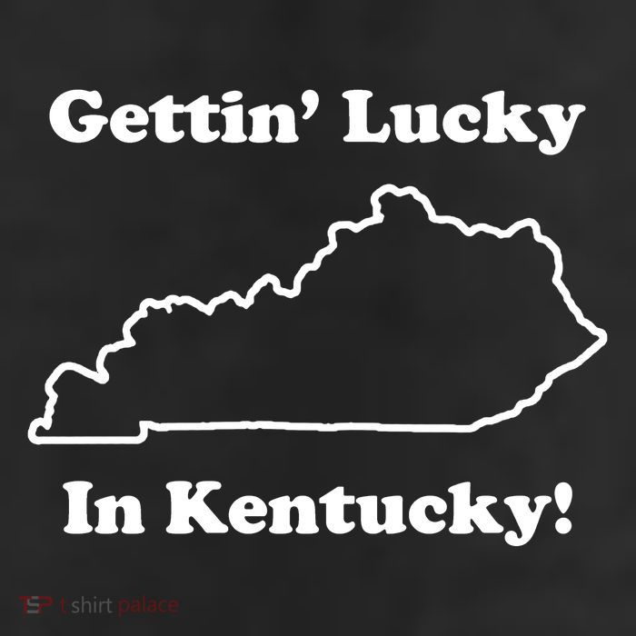 Getting Lucky In Kentucky 11oz C Handle Ceramic Mug