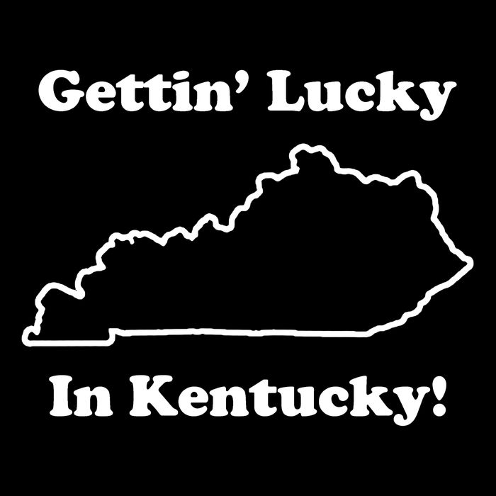 Getting Lucky In Kentucky Youth Performance Sprint T-Shirt