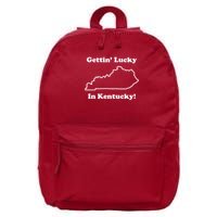 Getting Lucky In Kentucky 16 in Basic Backpack