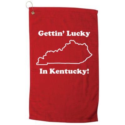 Getting Lucky In Kentucky Golf Towel