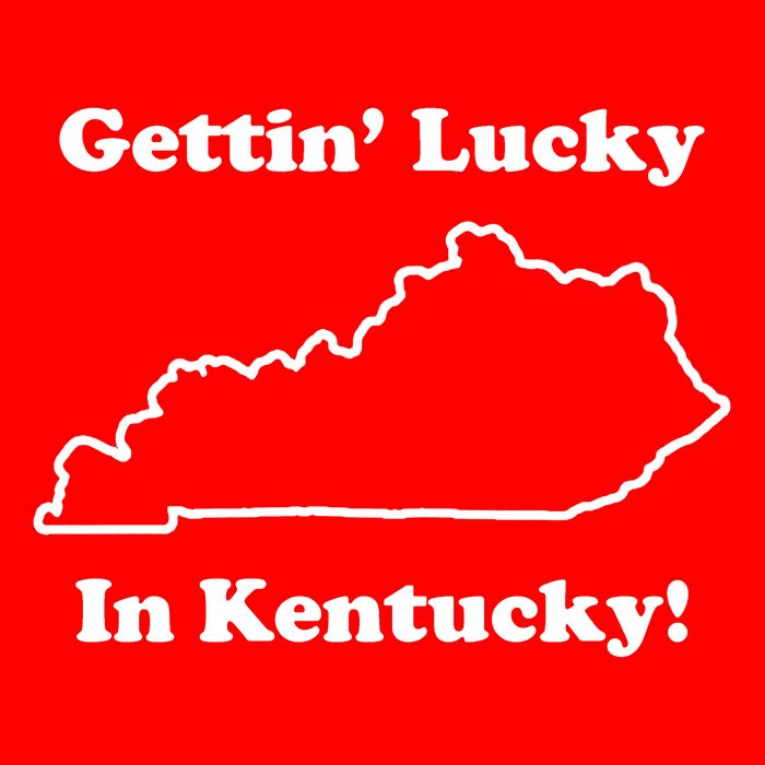 Getting Lucky In Kentucky Golf Towel