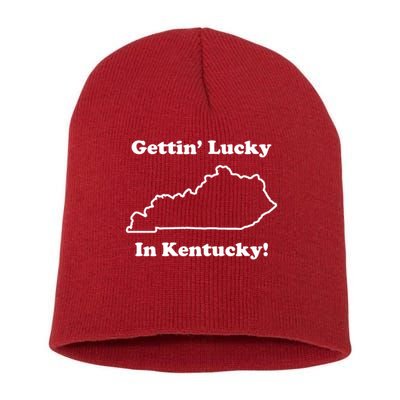 Getting Lucky In Kentucky Short Acrylic Beanie