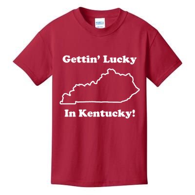 Getting Lucky In Kentucky Kids T-Shirt