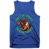 Getting Lucky In Kentucky Horse Racing Vintage Derby Great Gift Tank Top