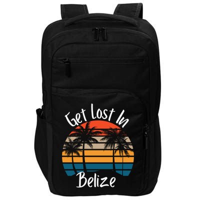 Get Lost In Belize Tropical Vacation Matching Family Trip Cool Gift Impact Tech Backpack