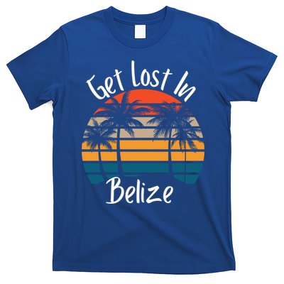 Get Lost In Belize Tropical Vacation Matching Family Trip Cool Gift T-Shirt