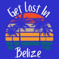 Get Lost In Belize Tropical Vacation Matching Family Trip Cool Gift 16 in Basic Backpack