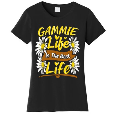 Gammie Life Is The Best Life Cute Gammie Mothers Day Gifts Women's T-Shirt