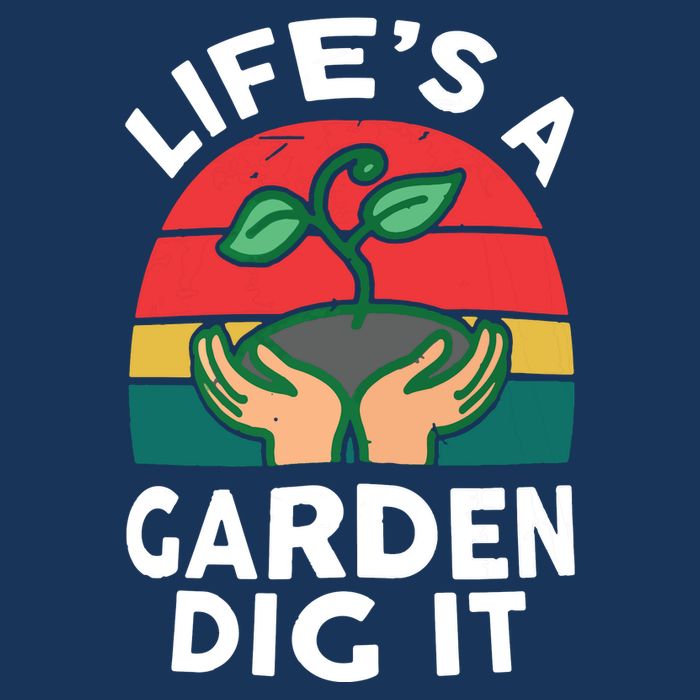 Gardenshirt Life Is Garden Dig It Women Funny Gardening Womens Tank Top