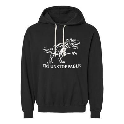 Greeneyed Lizard IM Unstoppable Garment-Dyed Fleece Hoodie