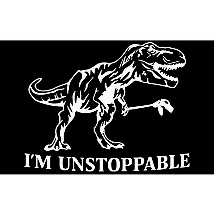 Greeneyed Lizard IM Unstoppable Bumper Sticker