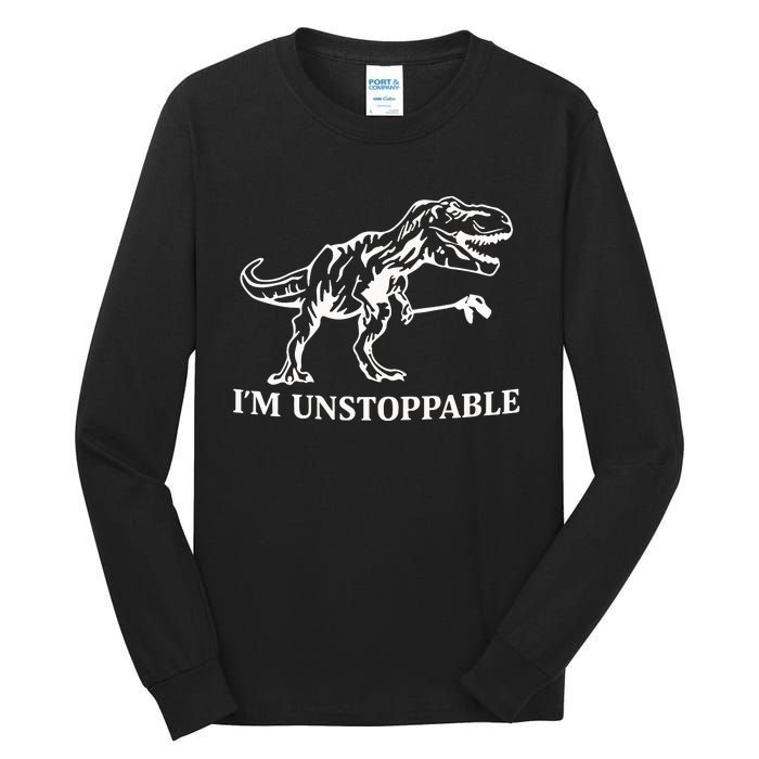 Greeneyed Lizard IM Unstoppable Tall Long Sleeve T-Shirt